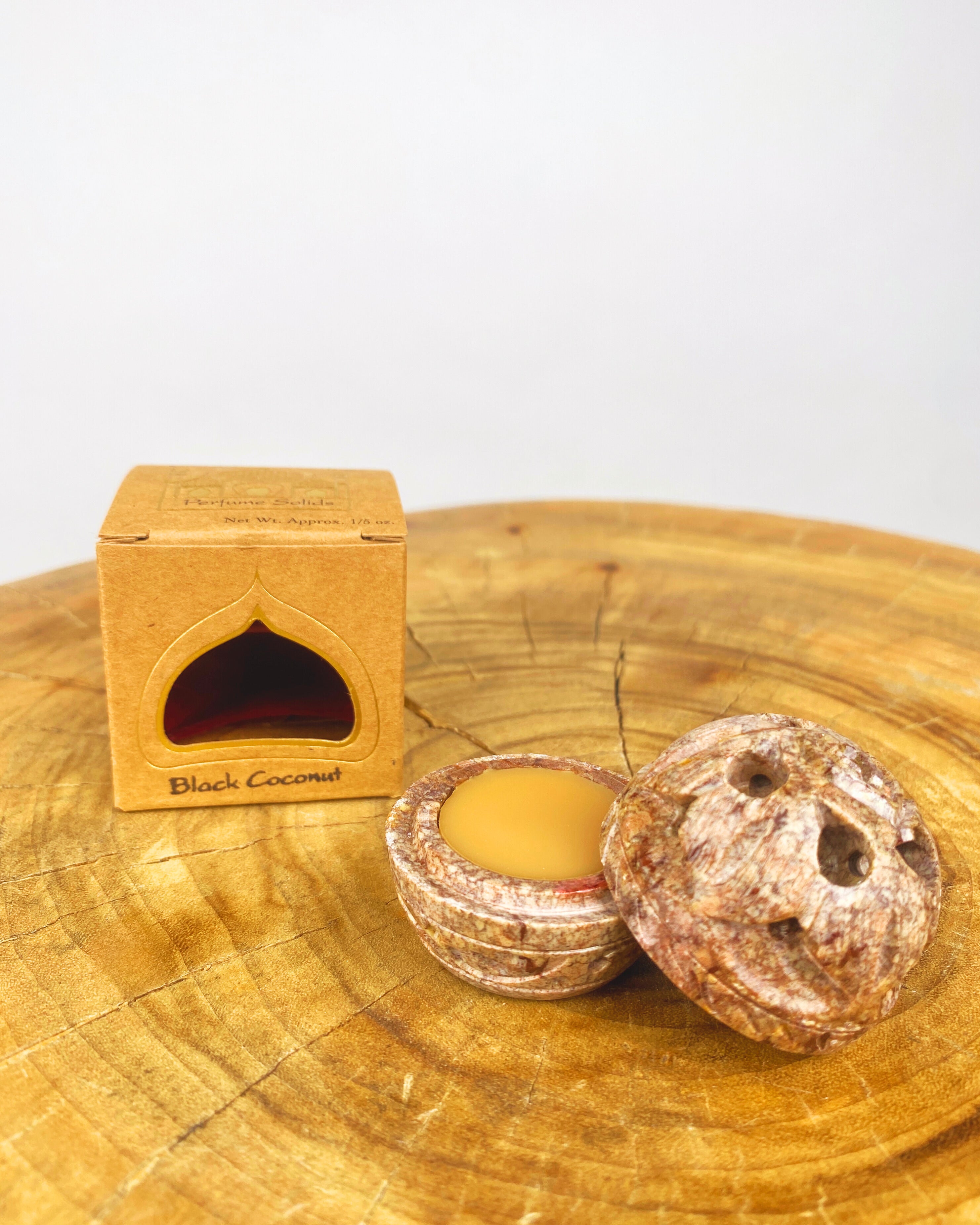 Temple Essence Solid Perfume | Black Coconut