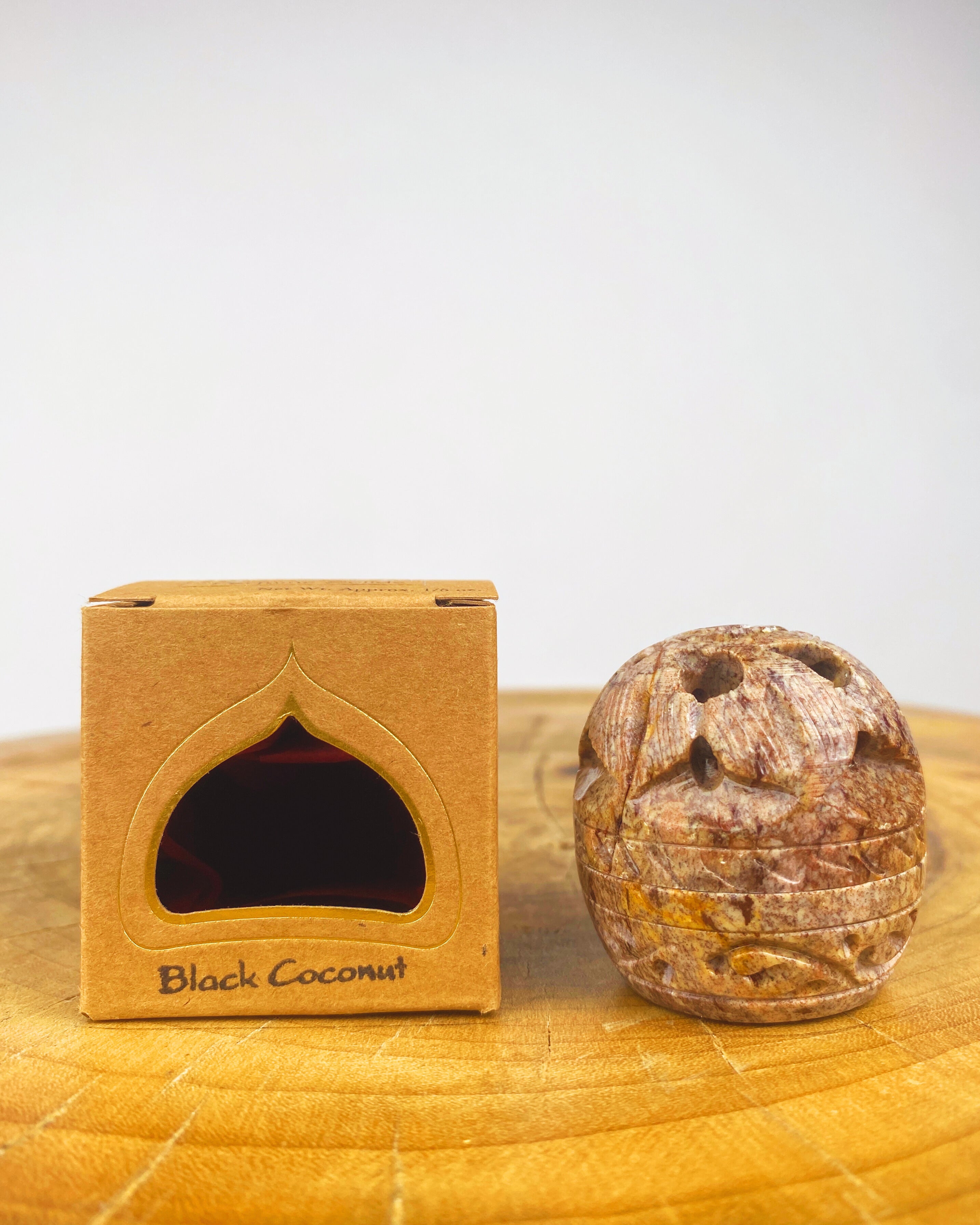 Temple Essence Solid Perfume | Black Coconut
