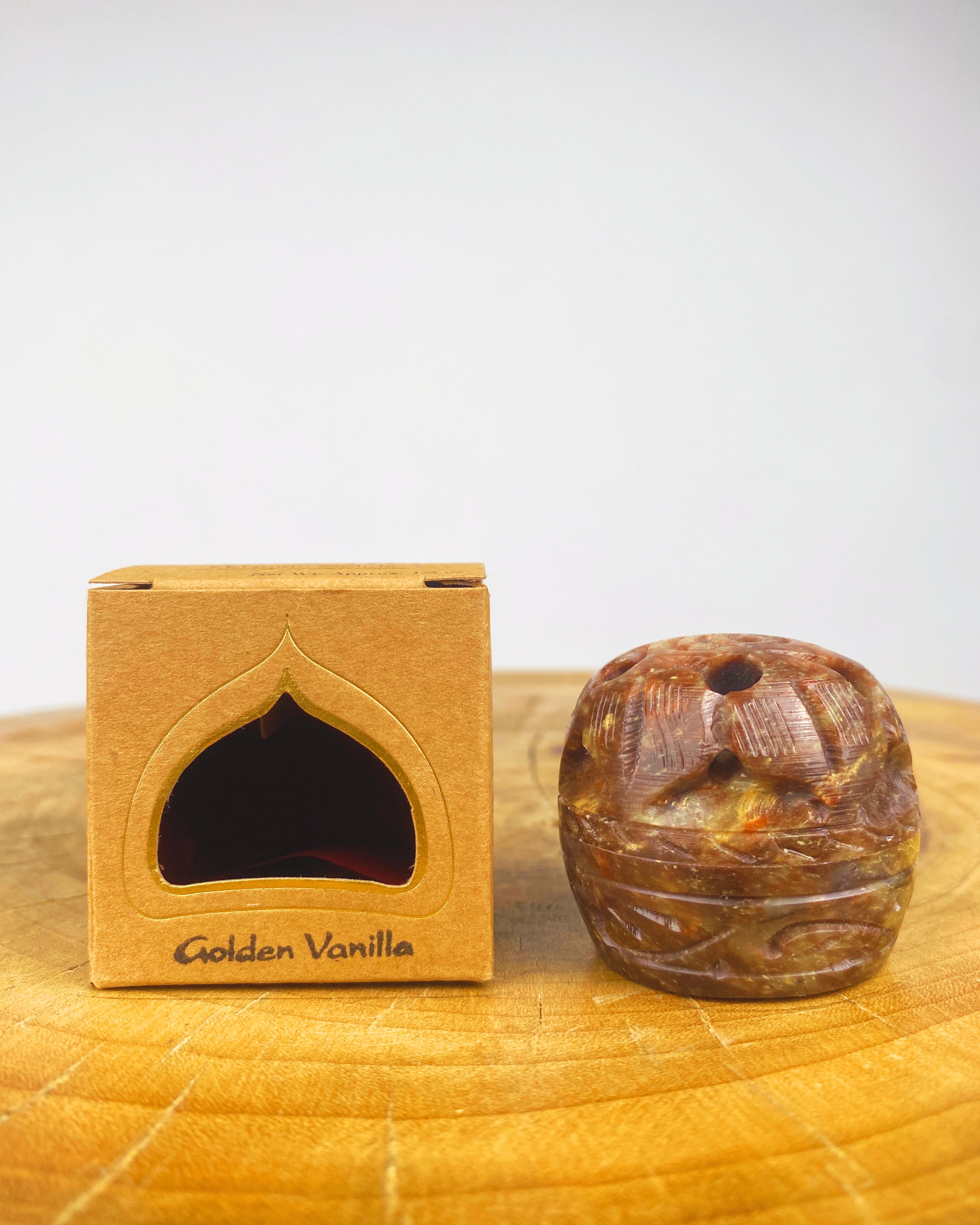 Temple Essence Solid Perfume | Golden Vanilla