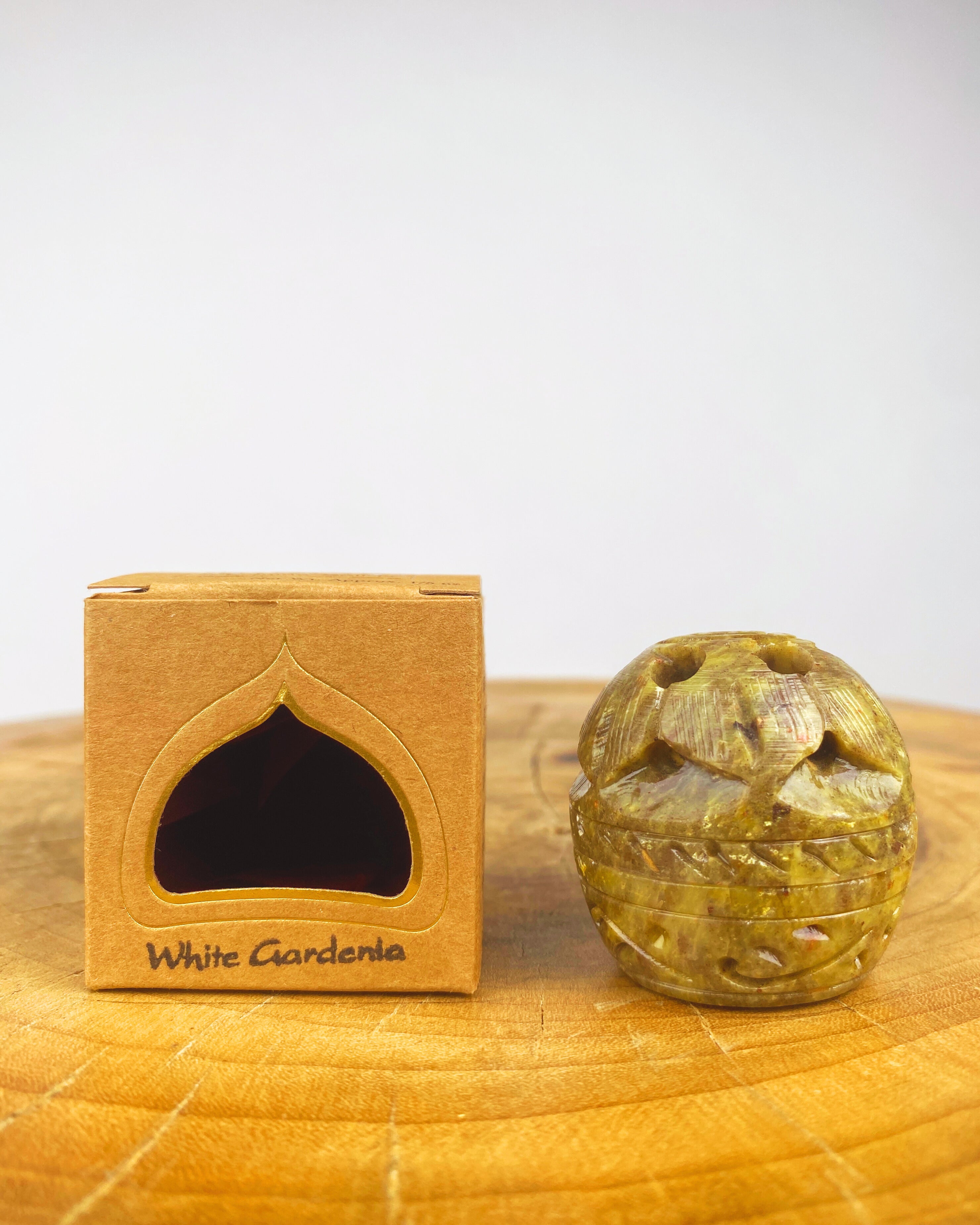 Temple Essence Solid Perfume | White Gardenia