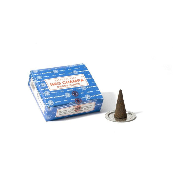 Nag Champa - Incense (Dhoop) Cones - Auric Blends